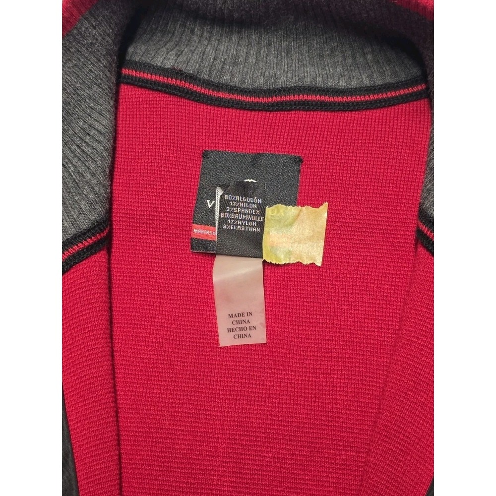 Victorinox Mahale Cardigan Swiss Army Sweater Mens Large Knit Mock Neck Full Zip - Picture 7 of 7